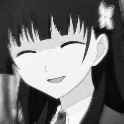 动漫头像女黑白伤感 女生头像 第18张