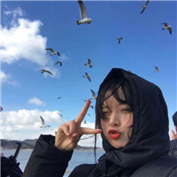 可爱比剪刀手美女生头像 女生头像 第6张