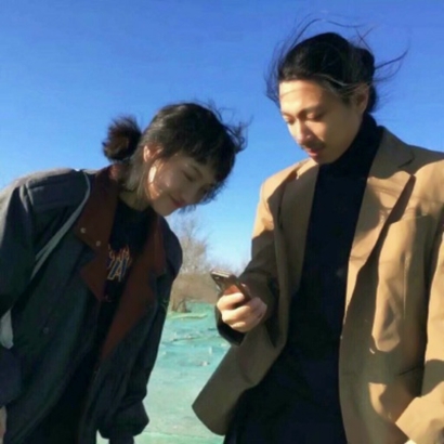 原宿情侣头像两人两张一对 情侣头像 第10张