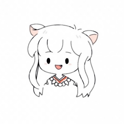 抖音简笔画小女孩可爱 女生头像 第26张