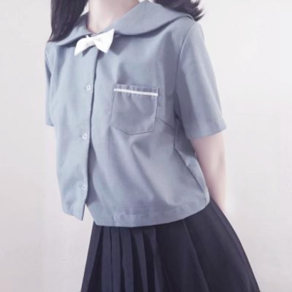 高中生制服部位女生头像 女生头像 第7张
