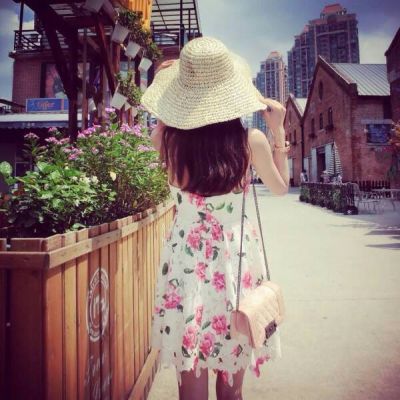 美女长发背后头像 女生头像 第18张
