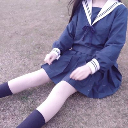 高中生制服部位女生头像 女生头像 第9张
