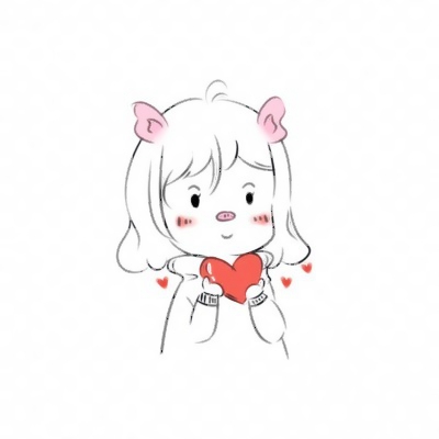抖音简笔画小女孩可爱 女生头像 第20张