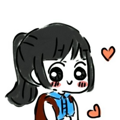 抖音简笔画小女孩可爱 女生头像 第3张