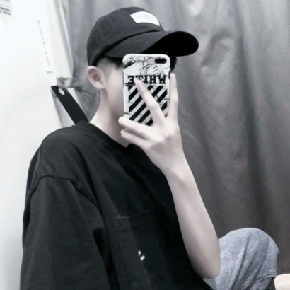 帅气男生遮脸图生头像 男生头像 第23张