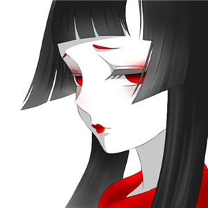 红眼动漫头像女 女生头像 第12张