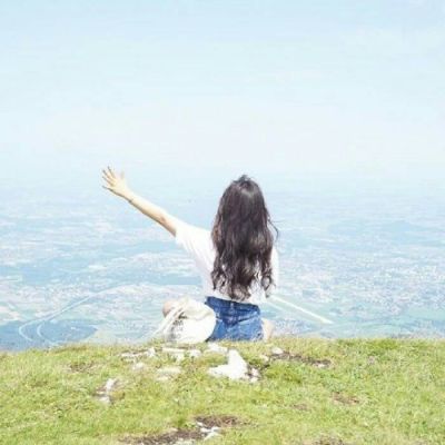 美女长发背后头像 女生头像 第19张