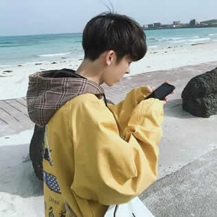 潮流帅气男生头像背影 男生头像 第2张
