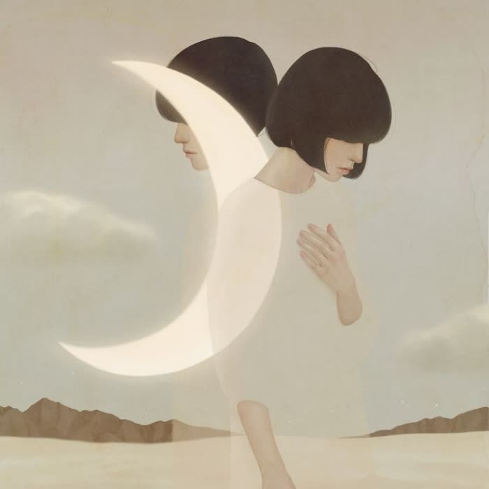 超绝！这张寓意伤感情侣头像图片💔