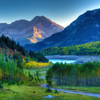 适合永久做头像的图片山水头像，被美到