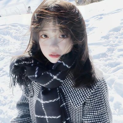 被美哭！氛围感拉满的冬日唯美女生头像
