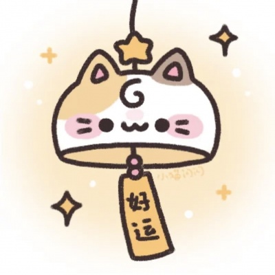 萌化啦！猫咪可爱手绘卡通情侣头像来袭