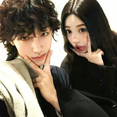 不撞款的高级感氛围滤镜小众情侣头像