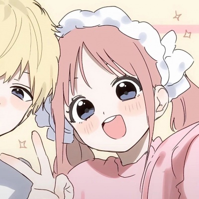 情侣可爱又甜的一对动漫头像