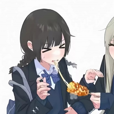 小众不撞款可爱动漫双人闺蜜头像分享