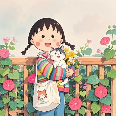 萌化啦！可爱治愈梦幻卡通女生头像精选