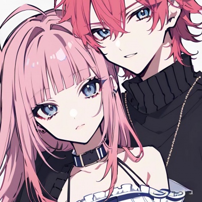 超有范儿的甜蜜动漫手绘卡通情头来袭！