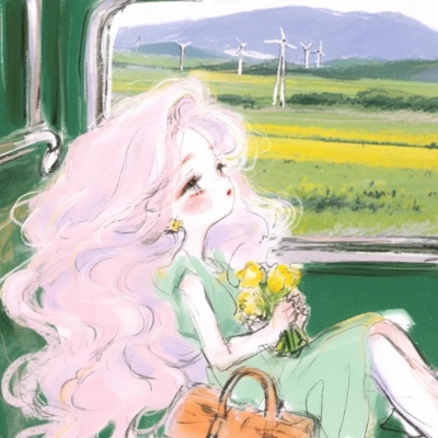 被唯美可爱手绘女生头像美哭啦