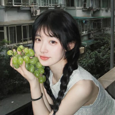 超绝的绿色治愈女生头像来啦