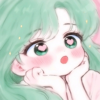 被甜晕！超可爱手绘卡通女头来袭