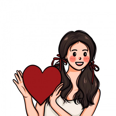 超甜！爱意满满的简约手绘情侣头像来袭