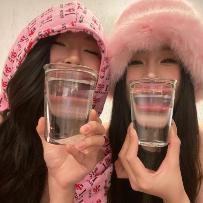 超甜来袭！可爱双人真人闺蜜头像