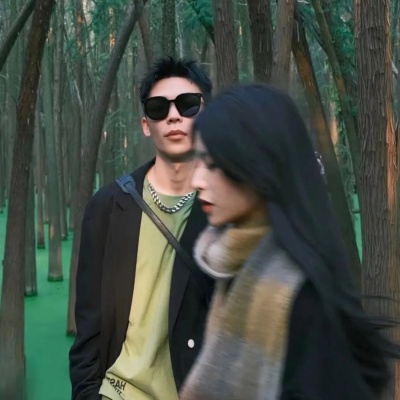 高级双人情侣头像氛围感,自带氛围感