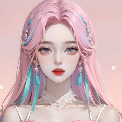 粉色控必看！超绝动漫高清女生头像来袭