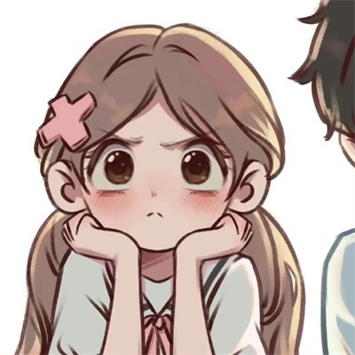 超甜！ins风动漫手绘情侣头像来袭