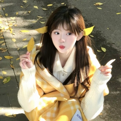 被秋天唯美氛围女生头像美哭啦！