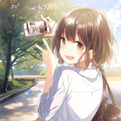 「高清无水印」唯美动漫女生头像合集｜二次元少女治愈系