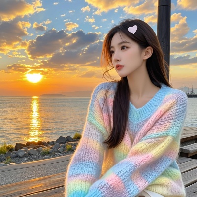 超赞的干净简约一男一女情侣头像推荐