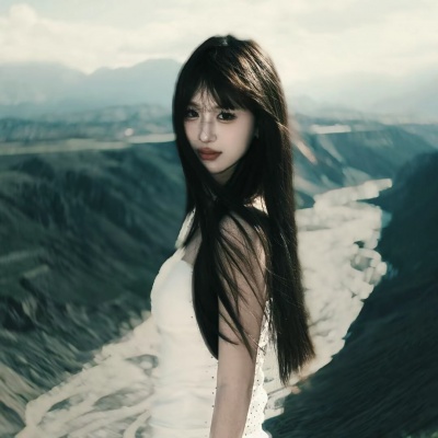 被古早滤镜感纯欲女生头像美到