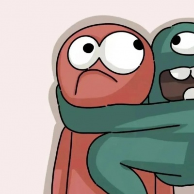 搞怪可爱卡通情头一对两张