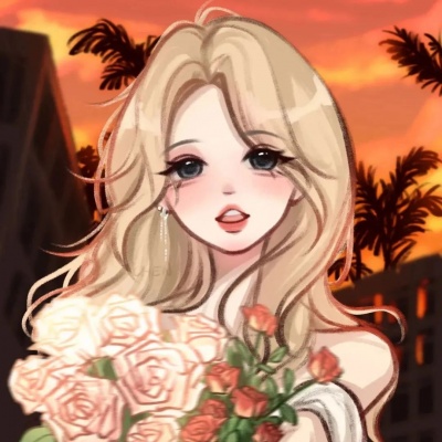 微信头像手绘女唯美,每一幅都充满了艺术气息