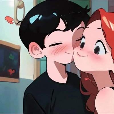 可爱甜蜜卡通情侣头像分享