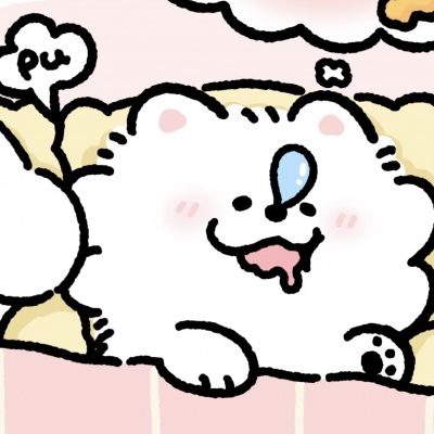 萌化啦！可爱狗狗手绘情头推荐