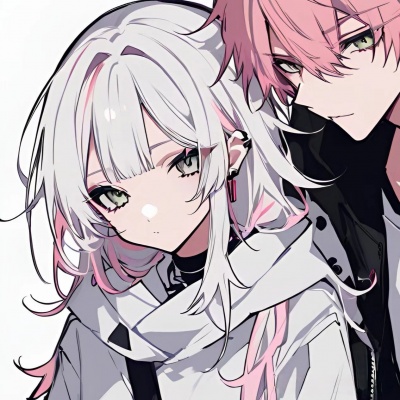 小众高级动漫手绘情头，二次元情侣的专属宝藏