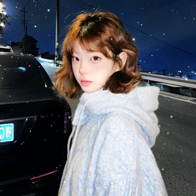 氛围感纯欲女生头像+背景