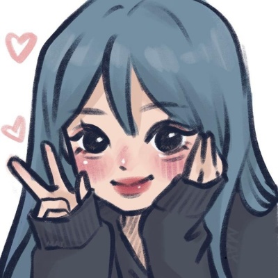 「高清手绘情侣头像」一男一女专属设计!定格心动瞬间~