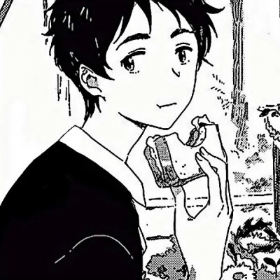 超酷黑白小众动漫男头来袭