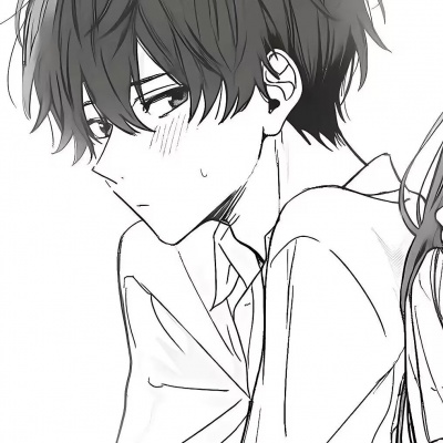 超酷黑白系动漫情侣头像推荐