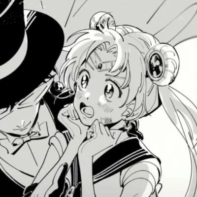 超可爱的黑白动漫情头分享