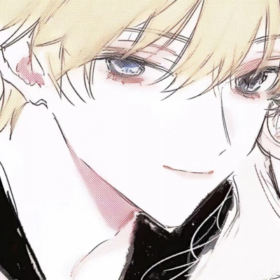 唯美手绘动漫淡黄系情头来咯！温柔治愈风满满