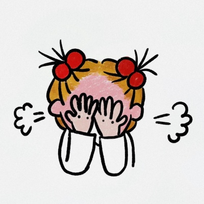 超甜警告!可爱有趣的手绘简约情侣头像来袭