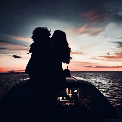 双人情侣真人氛围感头像分享,超甜!