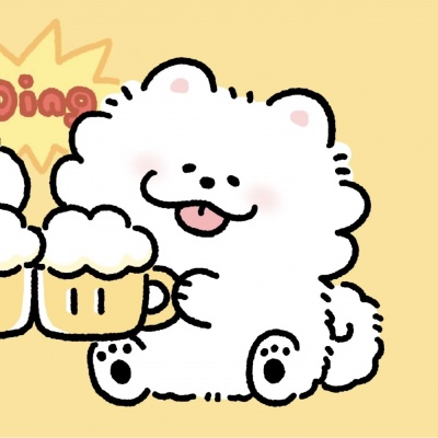 萌炸！狗狗主题可爱手绘卡通情头来袭