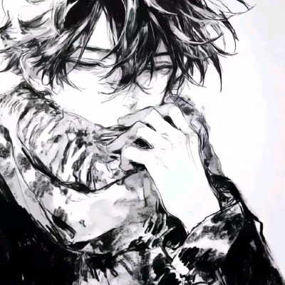 2025热门黑白动漫男生头像推荐