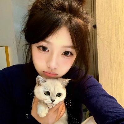 甜酷来袭！滤镜超甜可爱女生头像